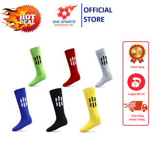 Tất Đá Bóng Thể Thao Dài Người Lớn Và Trẻ Em Nhiều Màu Sắc Co Giãn Thoáng Khí Thấm Hút Tốt 