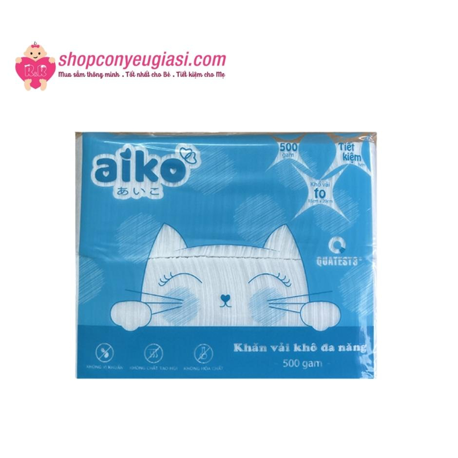 Khăn Khô Đa Năng Aiko Túi - 300g/500g