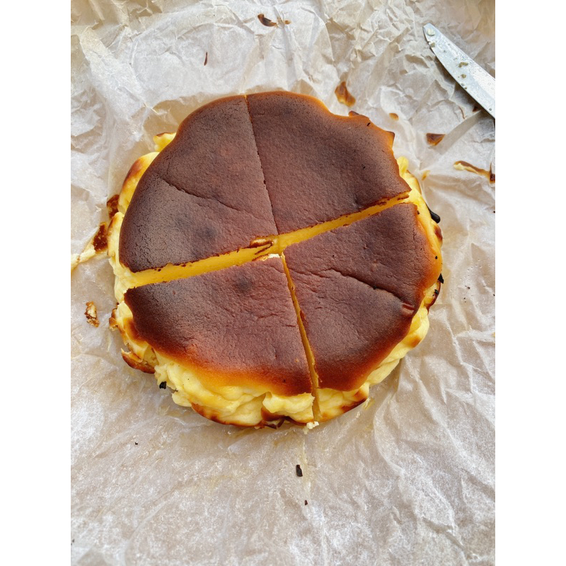Bánh phô mai nướng Basque Burnt Cheesecake Das/Keto/Lowcarb