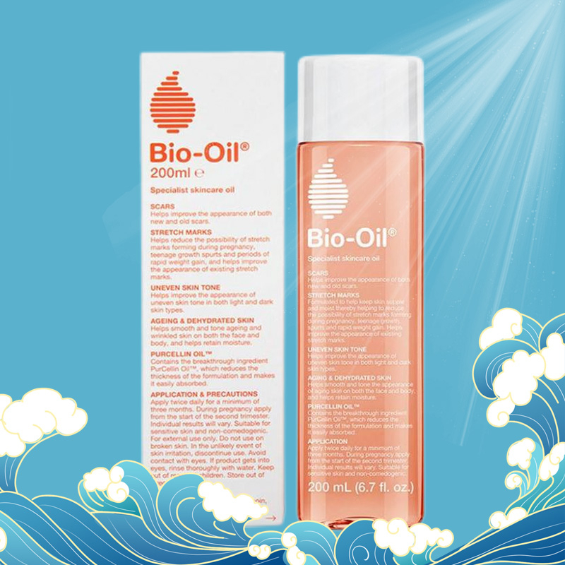 Dầu rạn da Bio Oil 200ml Phòng ngừa rạn da trước khi sinh, tránh vết rạn sau khi sinh