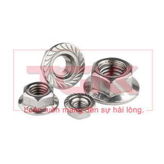Đai ốc liền phẳng inox 201 (M5-M8)