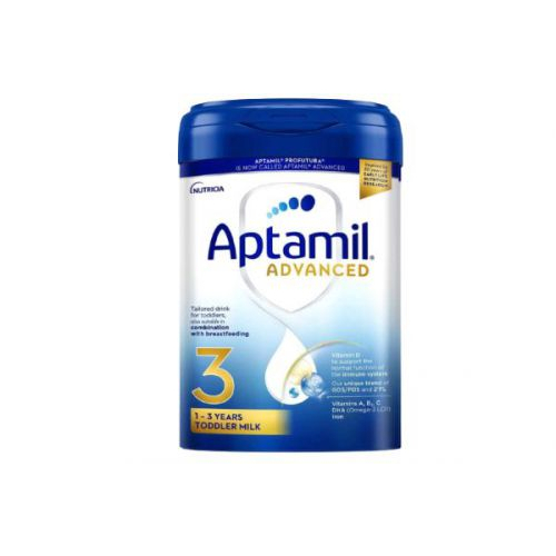 Sữa Aptamil Advanced Bạc Của Anh Số 3 Cho Bé Từ 1 - 3 Tuổi 800g