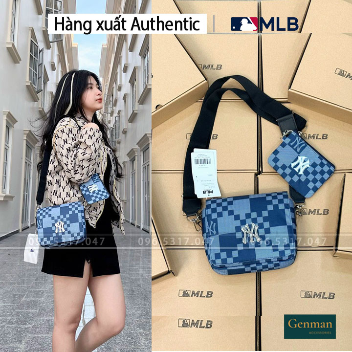 Túi Đeo Vai NY Hàn Quốc Có Túi Nhỏ, Phối Màu Tinh Tế, Thiết Kế Được Nhiều Bạn Trẻ Yếu Thích