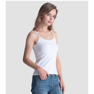 Áo Thun 2 Dây Dáng Ôm Basic Co Giãn Mềm Mịn