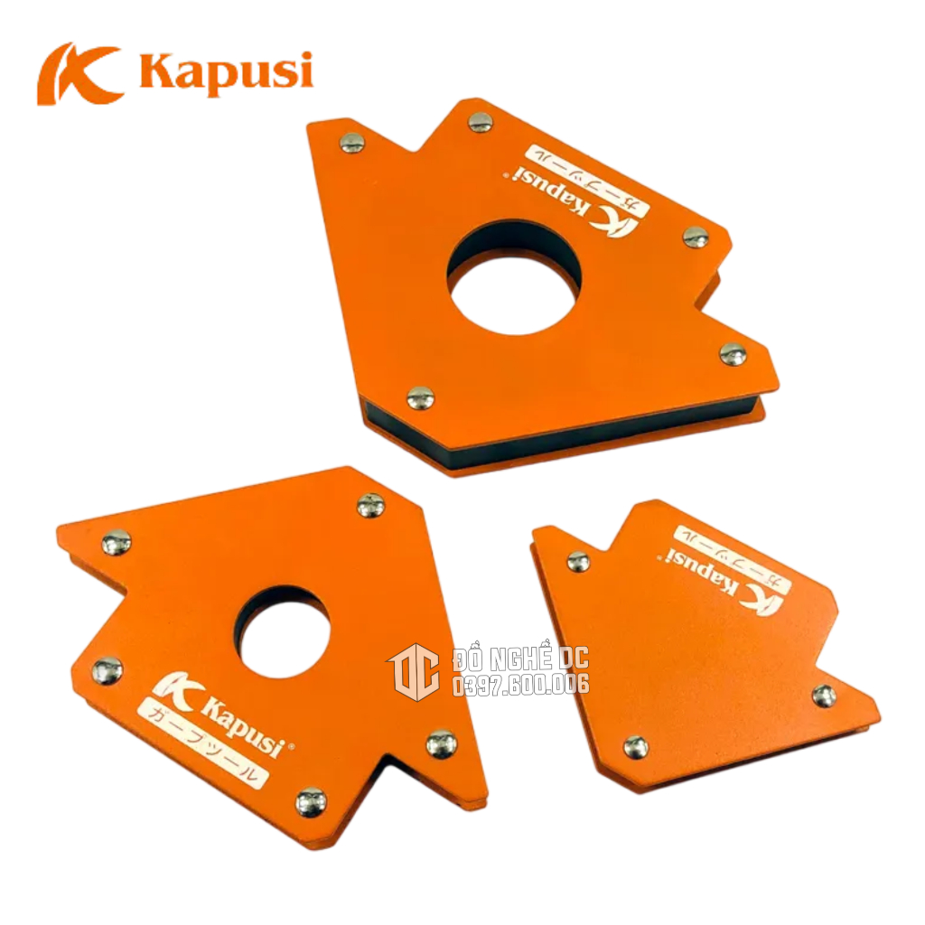 Ke góc nam châm 25LBS 12kg, 50LBS 22kg, 75LBS 33kg - K-2021 K-2022 K-2023 Kapusi Japan