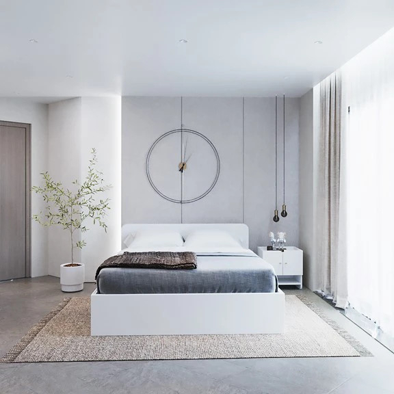Giường Ngủ 2 Hộc Kéo Phong cách Bắc Âu LẮP ĐẶT TẬN NHÀ Yapi-508