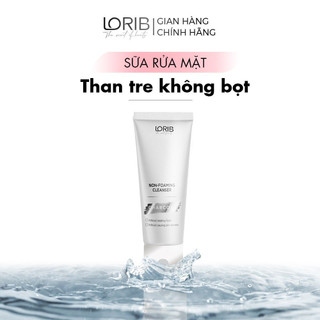 Sữa rửa mặt than tre không bọt không làm khô da lori b 100ml