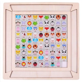 Bộ đồ chơi gỗ xếp hình pikachu luyện tư duy cho bé