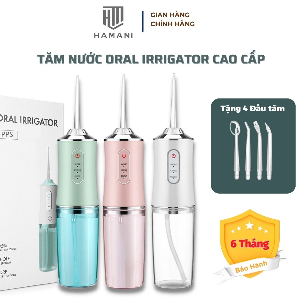 [Chính Hãng] Tăm Nước Oral Irrigator - Máy Tăm Nước Vệ Sinh...