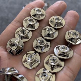 Combo full ốc áo Salaya tặng long đền đỏ các dòng xe Wave Dream Sirius Ex2010 Ex135 Ex150 Winner Satria Sonic Fuled