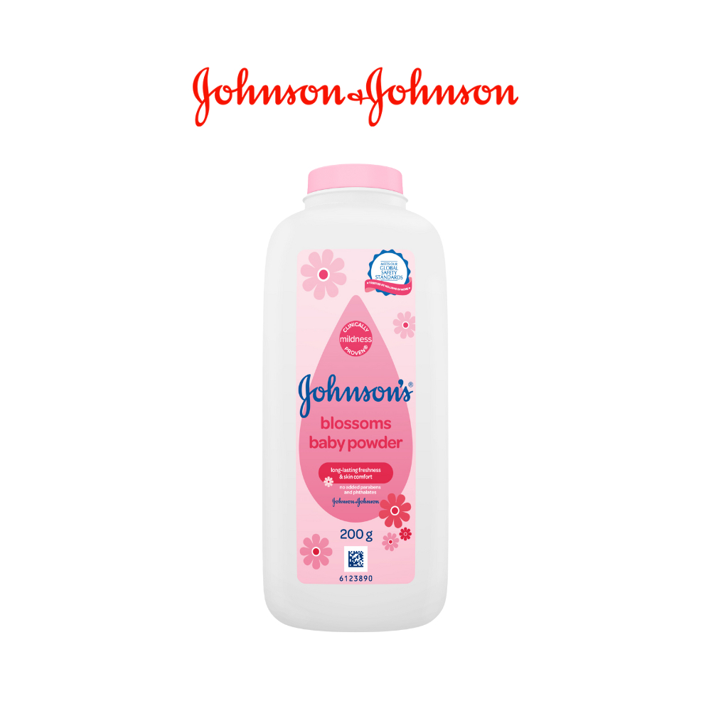 GIFT_Phấn Thơm Cho Bé Hương Hoa Johnson's Baby Powder 200g + Combo 2 Sữa tắm gội toàn thân mềm mịn Johnson's Cottontouch