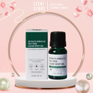 Tinh chất giảm mụn some by mi 30 days miracle tea tree clear spot oil 10ml