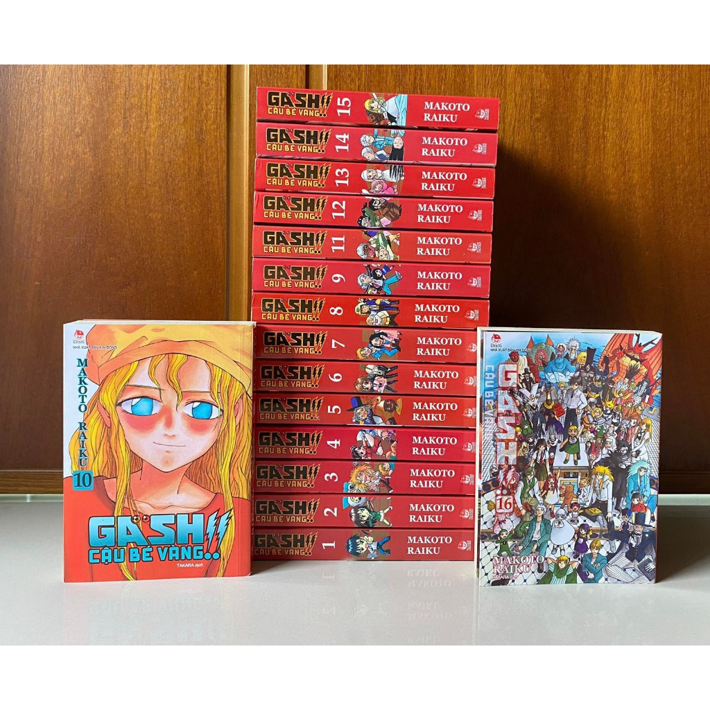 Postcard - Manga Gash Cậu Bé Vàng