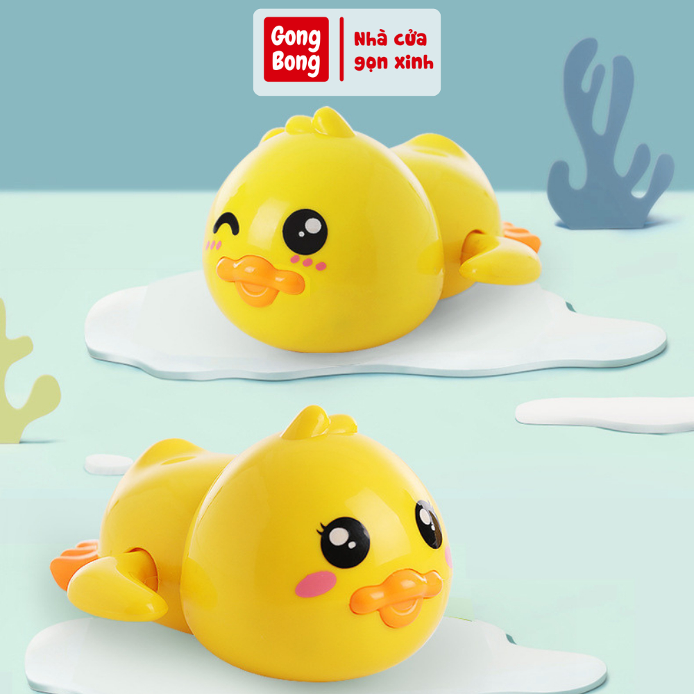 Đồ chơi nhà tắm cho bé đồ chơi dưới nước vịt vàng vui nhộn an toàn cho bé nhựa ABS chất lượng không ảnh hưởng sức khoẻ