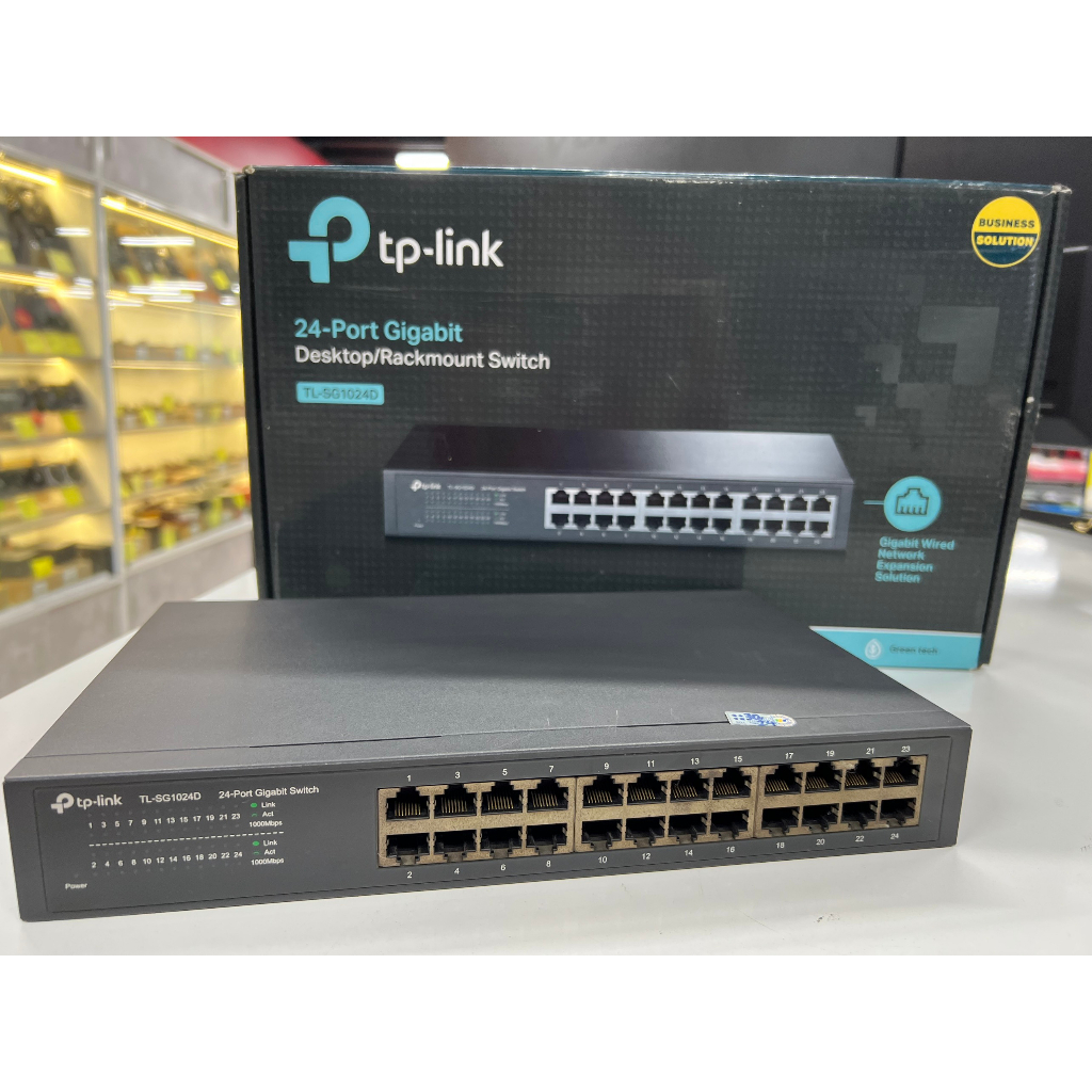 Switch 24 Port 1G TP-Link TL-SG1024D cũ