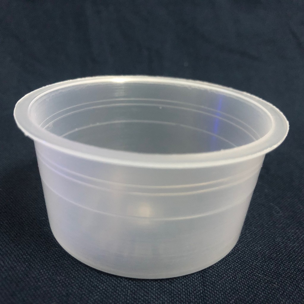 Hủ nhựa làm bánh flan caramen, rau câu, sữa chua, đựng slime