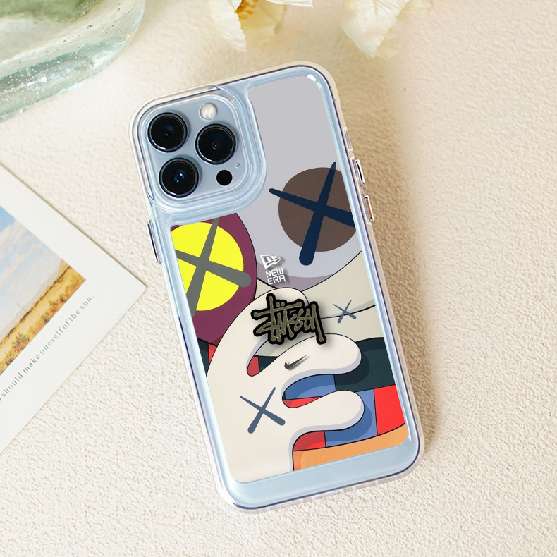 Ốp iphone trong suốt lưng cứng viền dẻo chống ố cao cấp Iphone 13 promax 12 12pro 12promax,11 promax 14 promax- sd4263