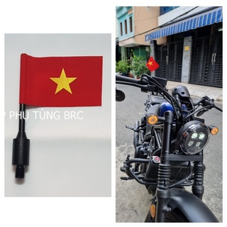 [ LÁ CỜ ] Ốc kiếng lá cờ lắp bên phải xe gắn máy, xe máy điện