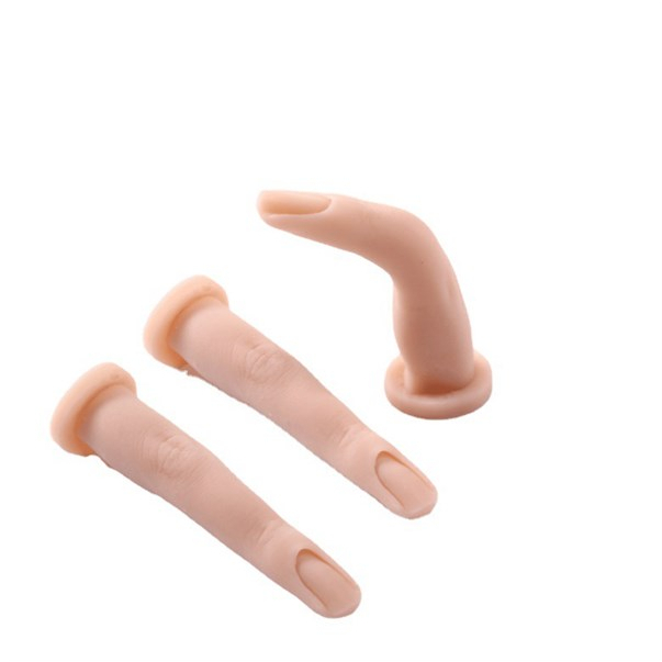 Ngón tay giả như thật  1 cái - Ngón tay giả thực hành làm Nail, siêu bền - Sushi Nail Mi