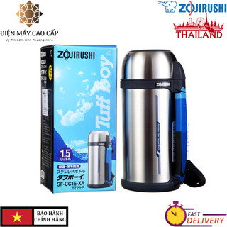 Bình giữ nhiệt inox Thái Lan Zojirushi CC15-XA dung tích 1.5 lít