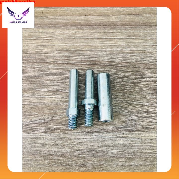 Chốt heo Pát cnc gắn sau Raider/Satria sài heo zin đĩa 220mm