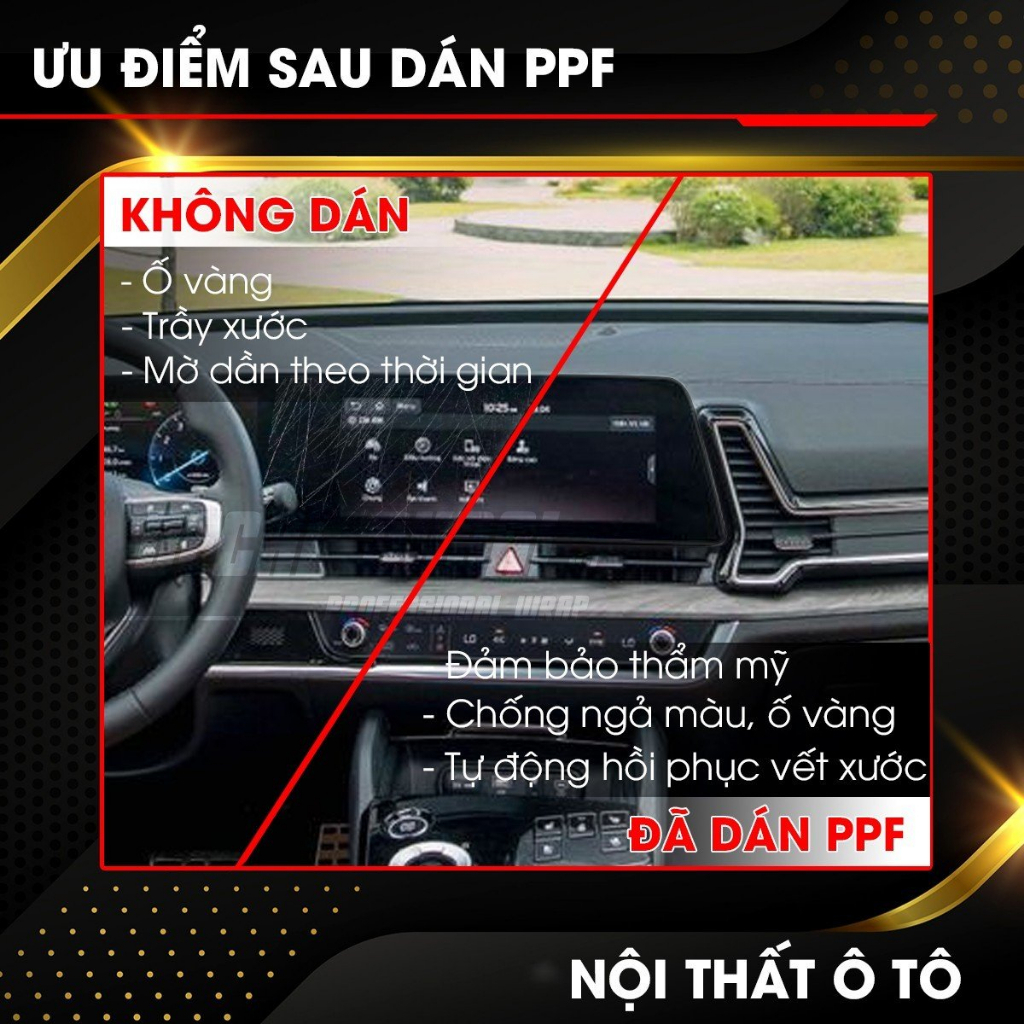 PPF dán nội thất xe Cx30