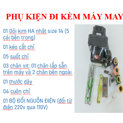 Máy May Brother Đời Mới Dáng Cong Pupet - Chức Năng Cơ Bản - Không Kén Vải - BH 1 Năm