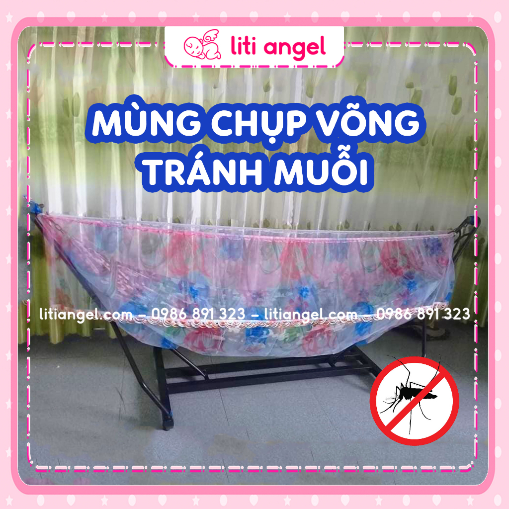 Màn Võng, Mùng Chụp Võng Chống Muỗi Cho Bé