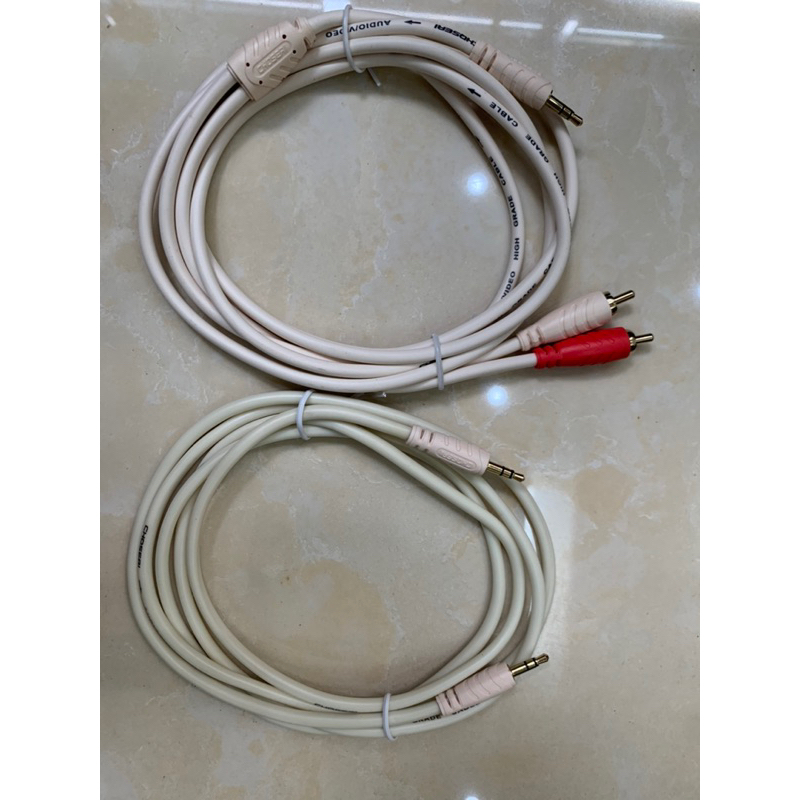 Dây tín hiệu ân thanh từ máy tính ra loa dây rất mềm dây dài 1,8m dây có 2 loại