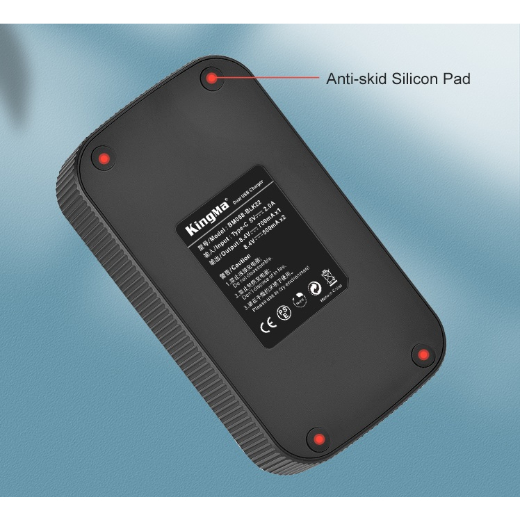 Pin sạc đôi Kingma Ver 3 for Panasonic DMW-BLK22