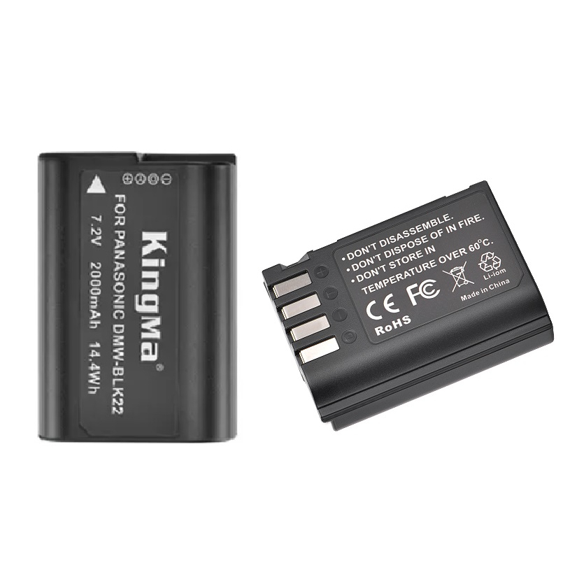 Pin sạc đôi Kingma Ver 3 for Panasonic DMW-BLK22