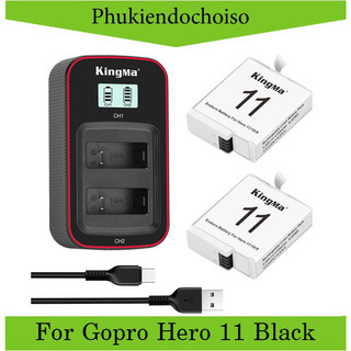 Pin sạc đôi Kingma for Gopro Hero 11 Black