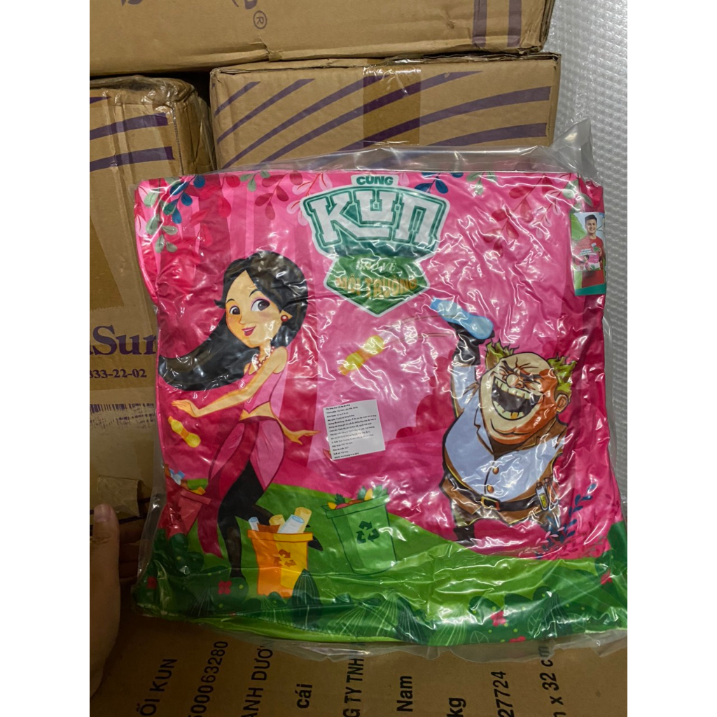 GỐI VUÔNG ÊM ĐA NĂNG CHO BÉ QUÀ TẶNG SỮA KUN