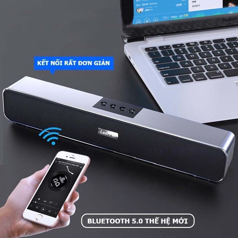 Loa bluetooth nghe nhạc không dây A36 bass siêu trầm cắm usb thẻ nhớ dùng được máy tính