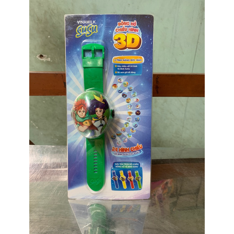 Đồng Hồ Chiếu 3D Susu ( HKM Shop giao màu ngẫu nhiên)