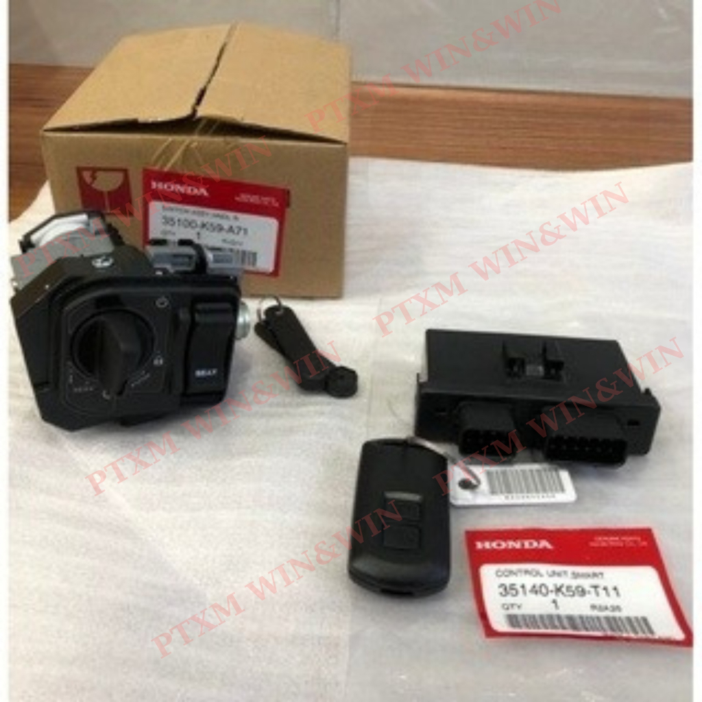 BỘ KHÓA SMARTKEY VARIO, CLICK 150 2018-2021 - 35100-K59-A71/ 35140-K59-T11
