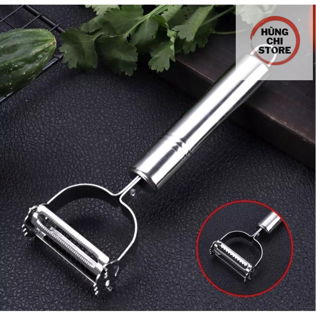 phẩm Bộ 3 món dao bào rau củ tỉa trái cây nhổ lông gà bằng thép không gỉ dụng cụ gọt tỉa đa năng tiện dụng nhà bếp Angol