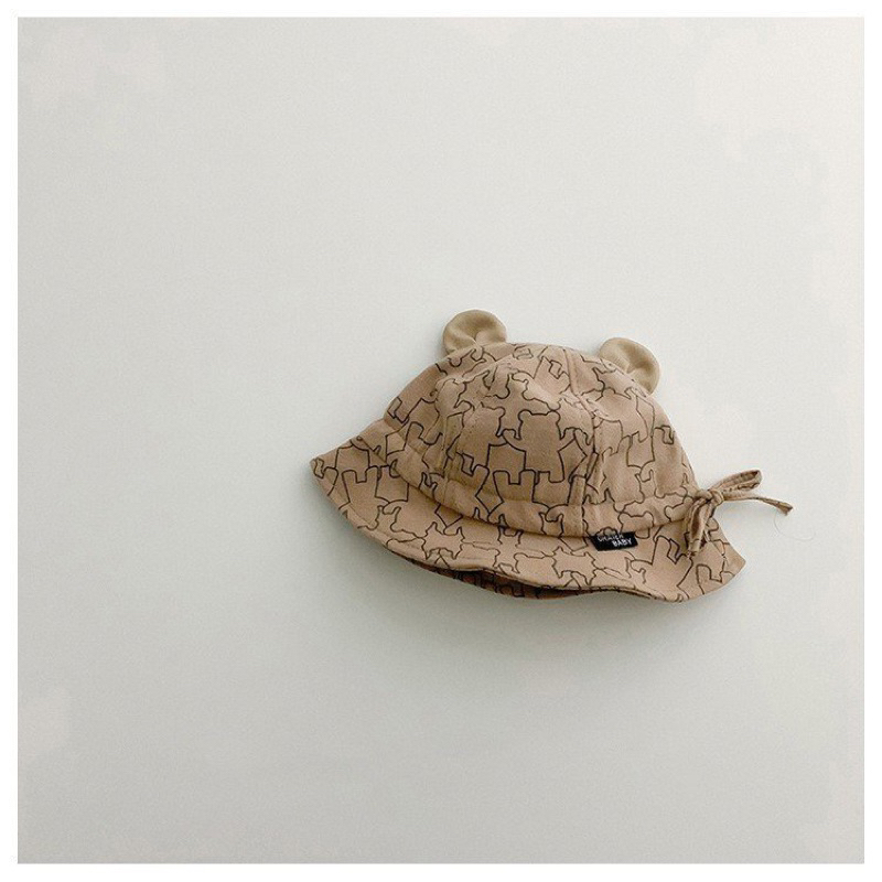 Mũ vành tai gấu cho bé
