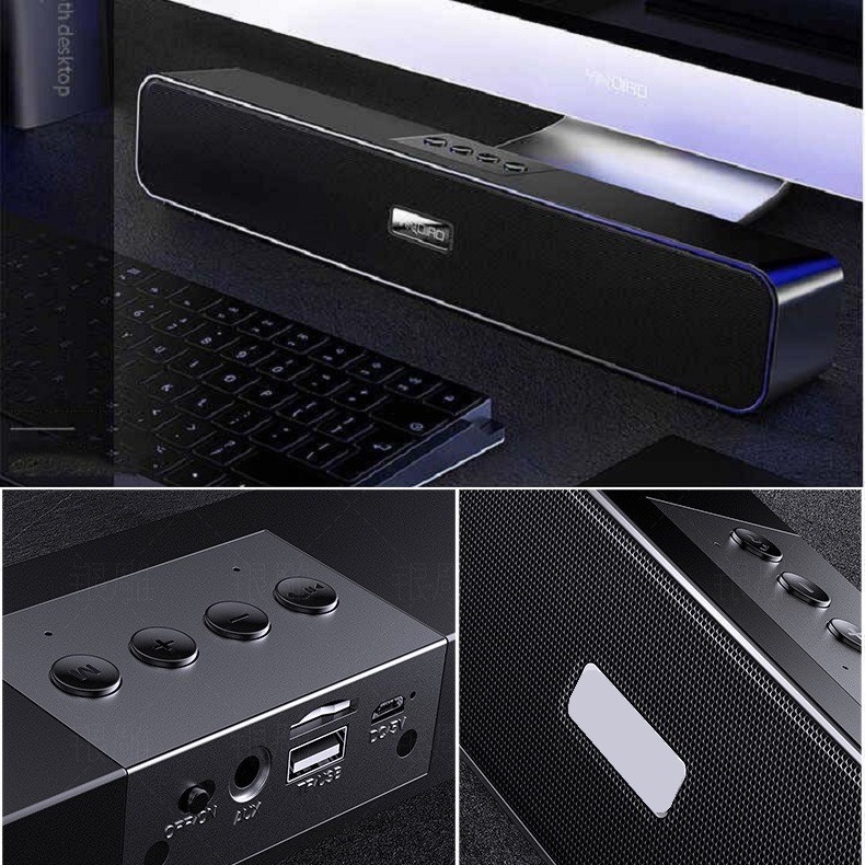 Loa bluetooth không dây siêu bass Gutek A36 đa năng nghe nhạc âm thanh sống động sử dụng USB thẻ nhớ | BigBuy360 - bigbuy360.vn
