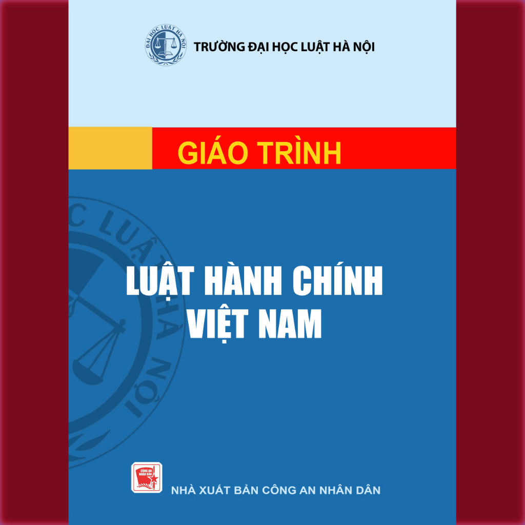 Luật hành chính Việt Nam nxb Công an nhân dân