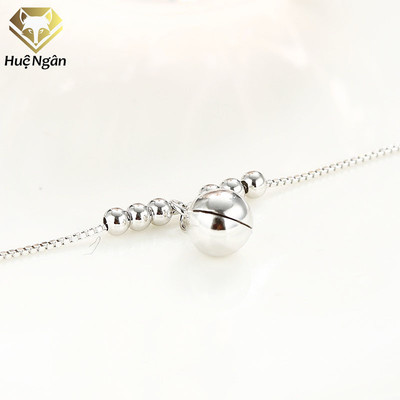 Lắc chân bạc Ý 925 Huệ Ngân - Chuông xinh RYBJ50046