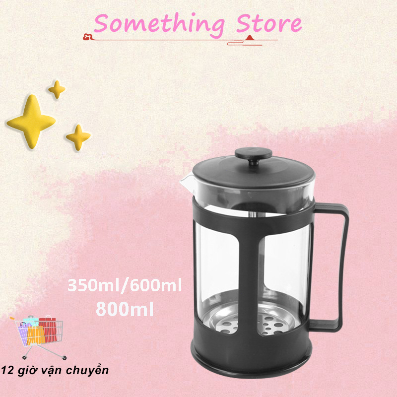 Bình Lọc Cà Phê Bằng Thép Không Gỉ Bình Pha Trà 350ML / 600ML Máy pha cà phê thủ công ép kiểu Pháp