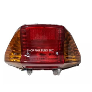 [ SPDR ] Bộ đèn hậu xe SUPER DREAM ( 1 bộ gồm: chóa, kiếng, chui đèn, dây điện như hình )