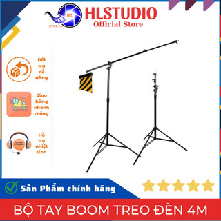 Bộ tay boom treo đèn 4m HL Studio