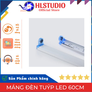 Combo 2 Máng đèn tuýp Led 60cm, Bóng đèn tuýp Led T8 60cm 9w giá tốt chất lượng cao HL Lighting