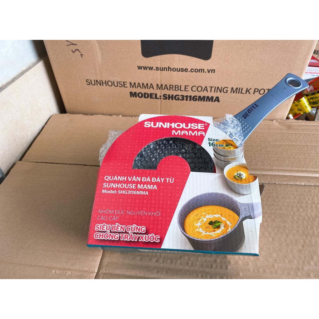 Quánh vân đá đáy từ size 16 SUNHOUSE MAMA SHG3116MMA [ XẢ KHO]
