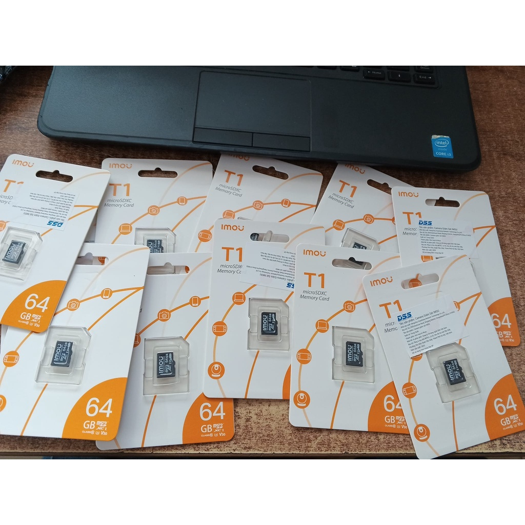 Thẻ nhớ Sandisk, Hikvision, DSS, Ezivz,Teamgroup 64gb, thẻ nhớ camera chính hãng - 309cctv