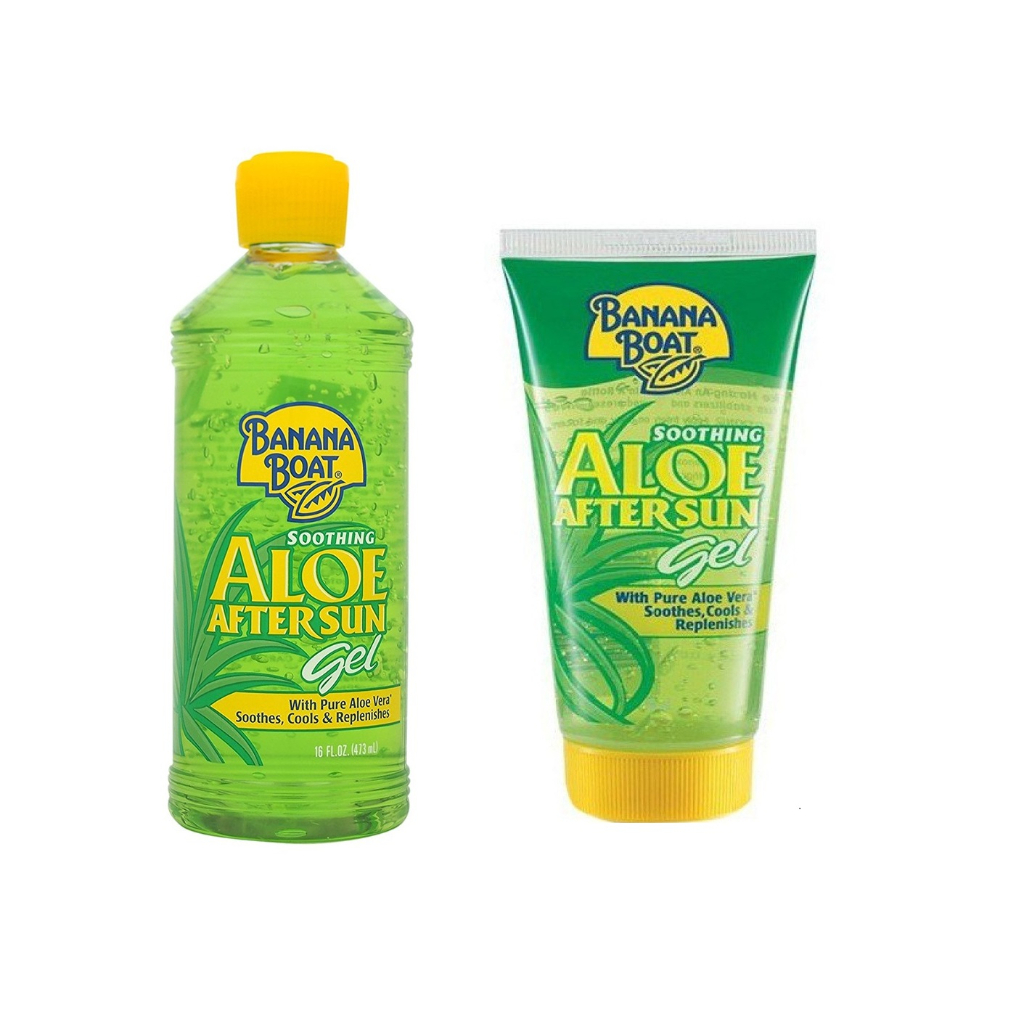 Gel phục hồi da cháy nắng Banana Boat Aloe Vera Sun Burn Relief Sun Care After Sun Gel 90ml/230g (Mỹ)