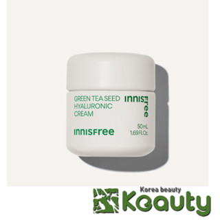 (Mẫu mới 2023) Kem dưỡng Trà Xanh Innisfree Green tea Seed Hyaluronic Cream 50ml