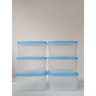 [6 hộp 650ml] Bộ hộp trữ đông Basic Set 6 hộp Tupperware 650ml